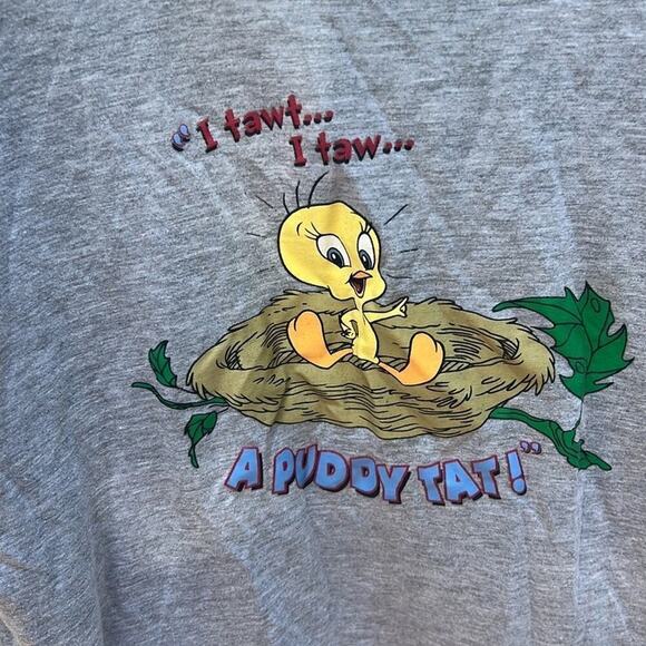 ▶️ Looney Tunes ◀️ Vintage Tweety Bird Shirt. Large - Picture 3 of 12